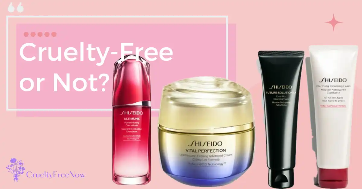 is shiseido cruelty free